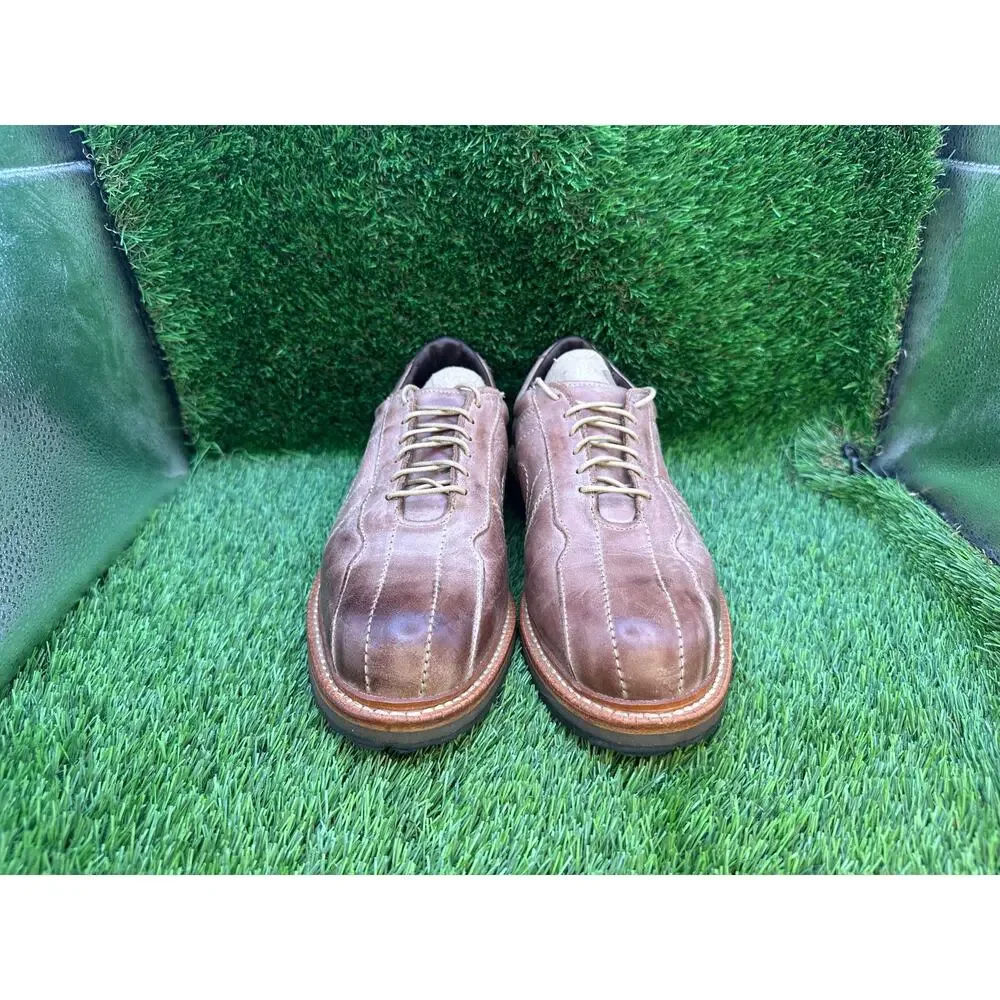 Allen Edmonds Voyager 6182 Oxford Dress Shoes Men's 8.5 Brown Leather Walking
